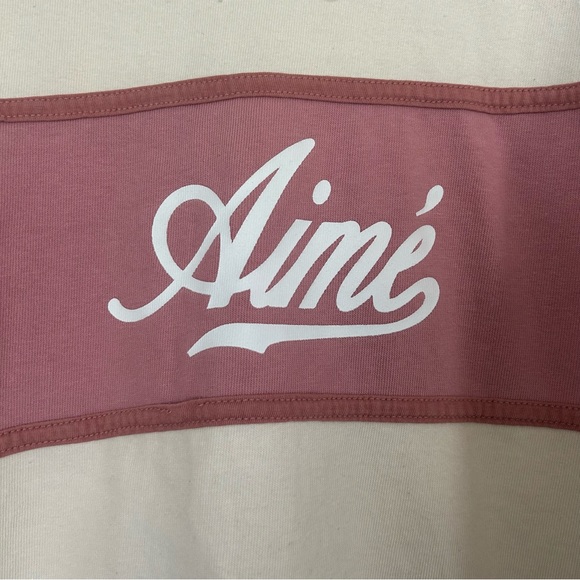 Aimé Leon Dore Rugby Crewneck Natural Dusty Clay L - Picture 10 of 12